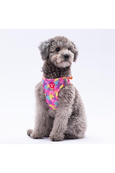 Rosea Camouflage Air-mesh Köpek Göğüs Tasması
