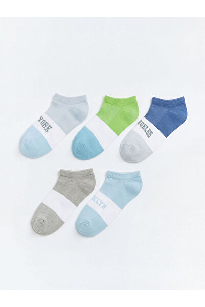 LC Waikiki جوارب مطرزة للأولاد من فريزن ستور، عبوة من 5 قطع