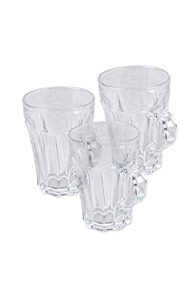 Home Glass Tea Cup, 3 pcs