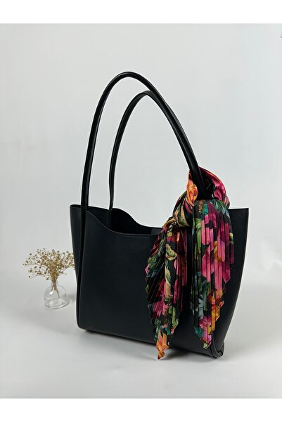 MegssStore Patterned Pleated Scarf Bandana