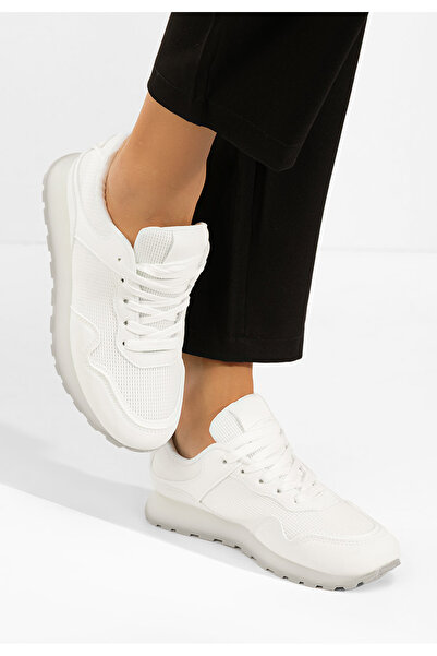 B T Shoes Sneakerși dama Selinia albi