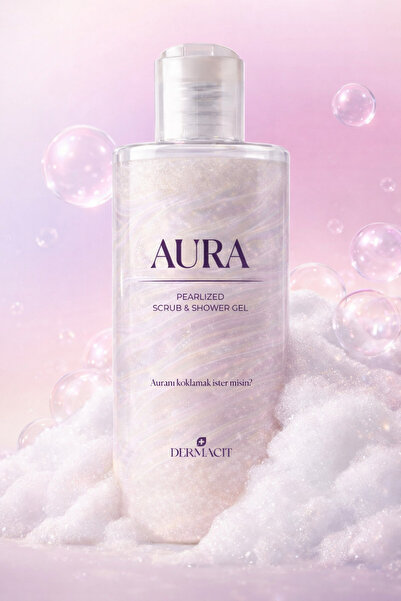 DERMACIT Aura Premium Duş Jeli Her Ciltte Farklı Kokan Özel Koku Deneyimi