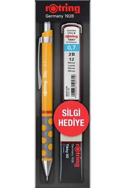 Rotring Tikky Mechanical Pencil School Set 0.7 Mango Orange