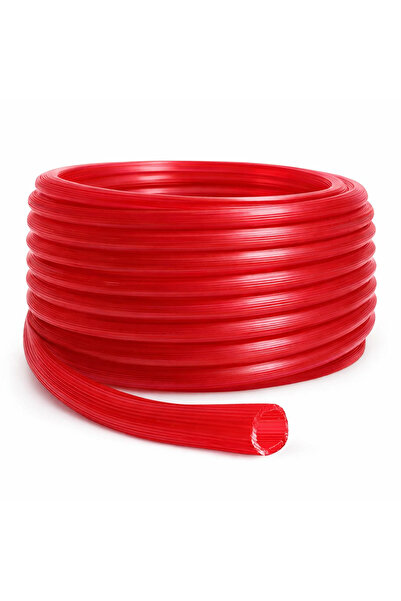 Sertsan Silikonlu Bahçe Hortumu 1/2 İnç 5 Metre Kırmızı – Dayanıklı Sulama Ho...