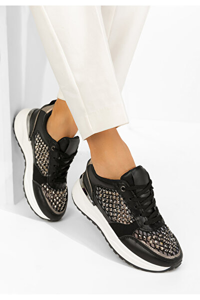 B T Shoes Sneakerși dama Hemelia negri