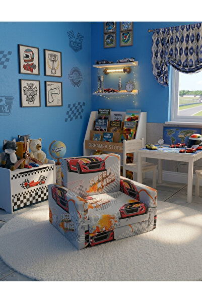 LENSA HOME Çocuk Koltuğu Komple Sünger Katlanabilir Yataklı - Çocuk Minderi 0...