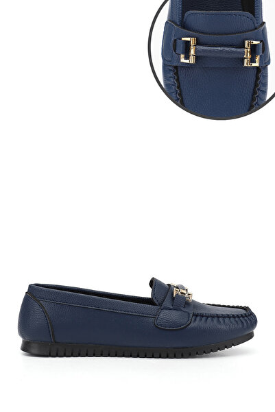 GÖNDERİ(R) Жіночі темно-сині балетки з пряжкою