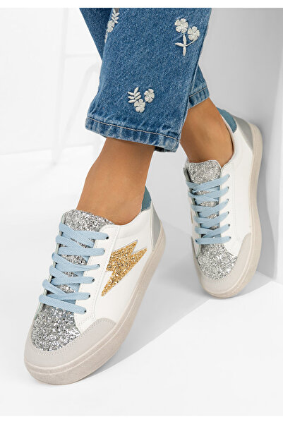 B T Shoes Sneakerși dama Aurellia V2 albi