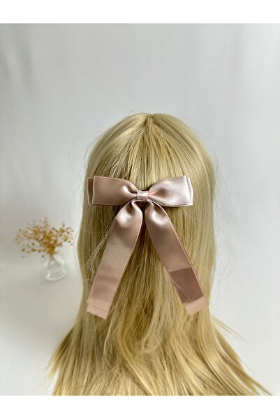 MegssStore Puppy Mouth Satin Ribbon Bow Automatic Buckle