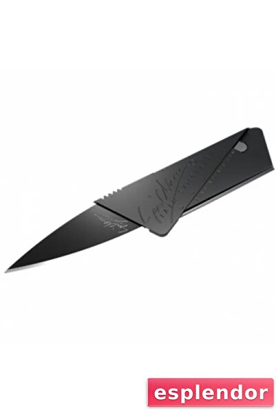 esplendor Eco Lounge Card Sharp Survial Pratik Kart Çakı 8 cm - Cüzdana Konab...