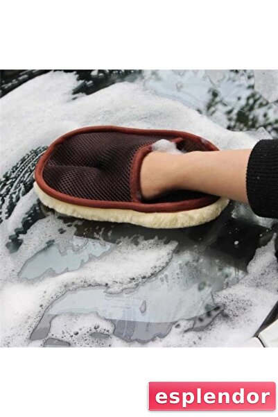 esplendor قفاز غسيل السيارات الحساسة