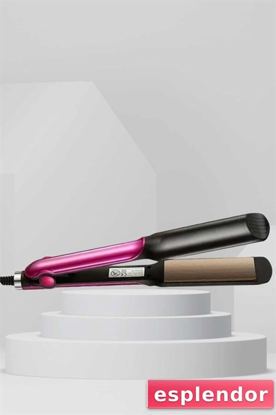 esplendor Hair Straightener High Heat Adjustable Anti-Frizz Hair Styler