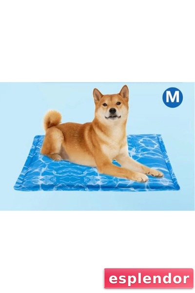 esplendor حصيرة سرير مبردة للحيوانات الأليفة مقاس 50x90 سم