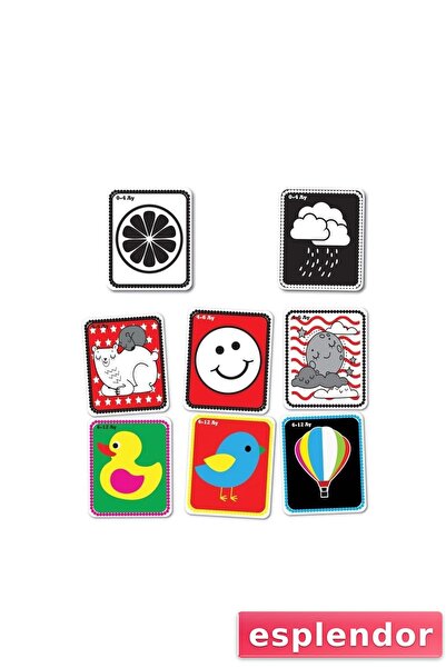 esplendor 1369 بطاقة فلاش بطاقات الذكاء الأولى لطفلي - Diytoy