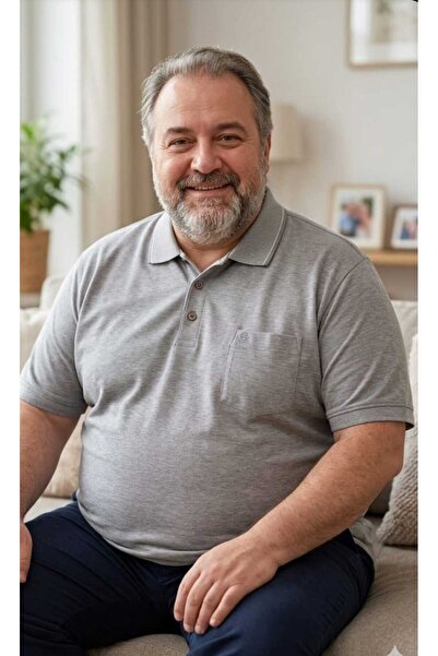 güncüoğlu Hantal Size New Season Polo Collar C Pocketed Men's T-Shirt