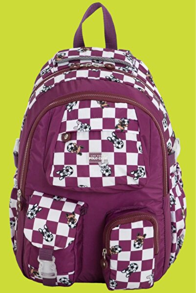 Tezzgelsin Unisex Waterproof Checkered Colorful Backpack School Bag Grade