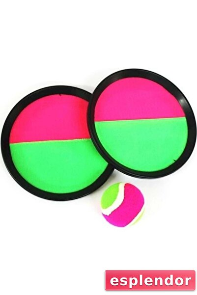 esplendor لعبة Catch Ball الملونة الفيلكرو Catch Game Attut