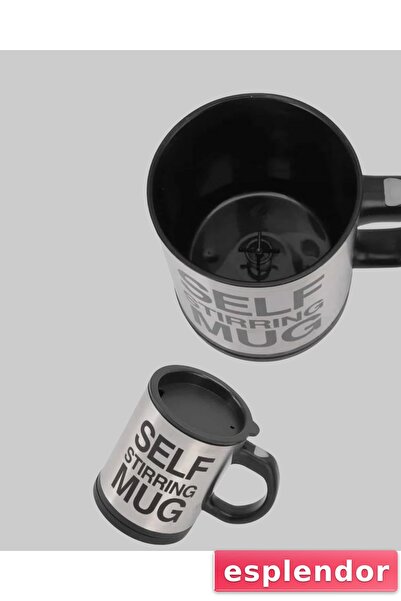 esplendor كوب ذكي للخلط التلقائي - مصنوع من الفولاذ المقاوم للصدأ، يحافظ على ...