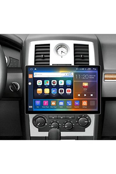 Generic شاشة سيارة أندرويد لسيارة كرايسلر 300C موديلات 2004-2011، مقاس 13 بوص...