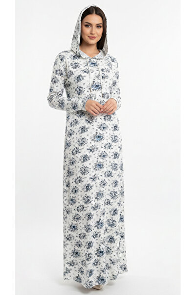 levanapajamas Women's Nightgown – Floral Hoodie