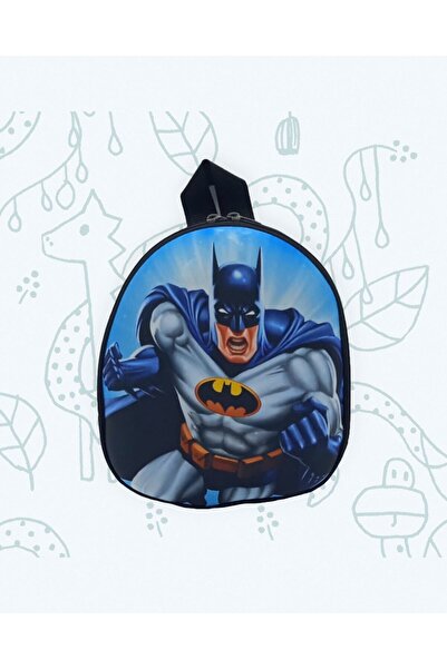 Tezzgelsin Băiat Eva Fabric Batman Personaj 3-6 Ani Grădiniță Și Rucsac Zilnic