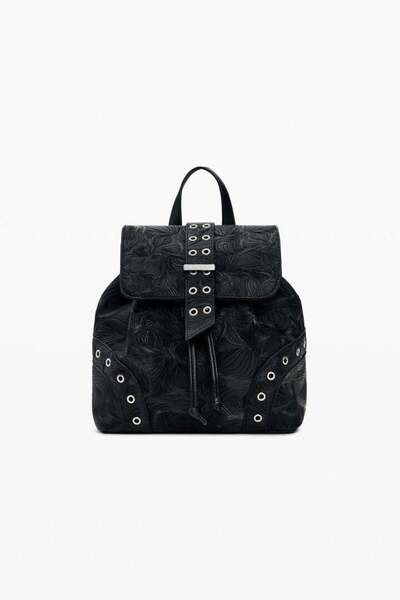 Desigual & Art & Melagrana Small Perforated Backpack