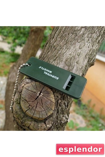 esplendor Loud Plastic Whistle for Emergency Situations and Outdoor Activities