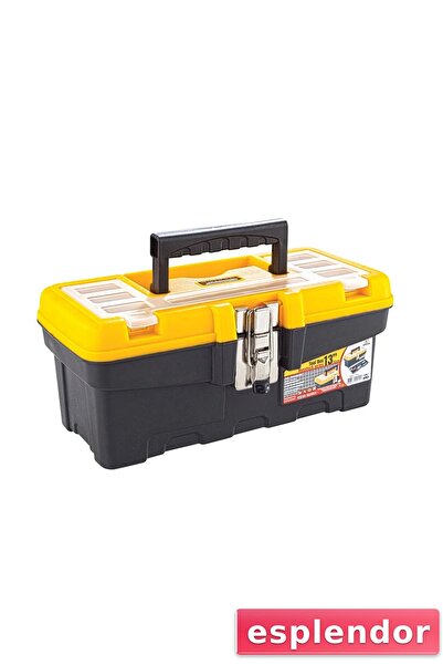 esplendor Metal Locking 13-Inch Tool Set Ç Bag Durable Plastic Material