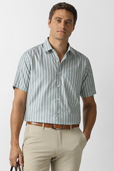 VAN HEUSEN Men Classic Fit Short Sleeve Shirt