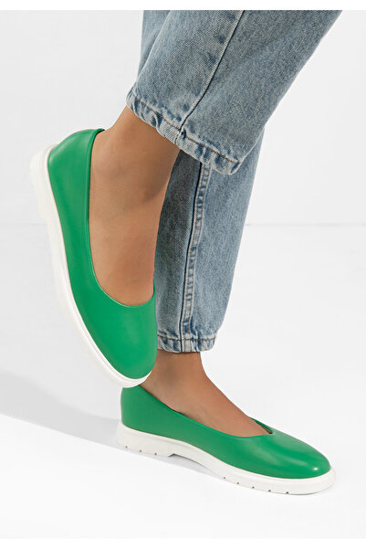 B T Shoes Balerini dama Gimona verzi