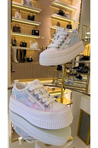 KRISTE BELL Imported Çiçeki Modell Women's Sports Shoes 1041-00