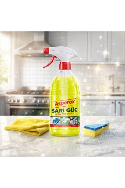 ASPEROX SARI GÜÇ ULTRA YAĞ VE KİR SÖKÜCÜ 650ML