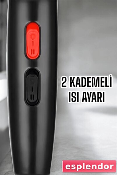 esplendor Two-Stage Speed Adjustment Blow Dryer Suitable for All Hair Types