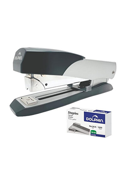Dolphin DS-15 Premium Metal Body Front Loading Stapler, 45-Sheet Capacity + 2...