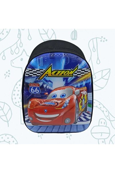Tezzgelsin Girls And Boys Kindergarten 5d Embossed Lightning Mcqueen Printed ...