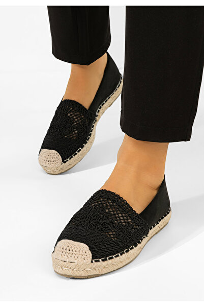 B T Shoes Espadrile dama Thaisa negre