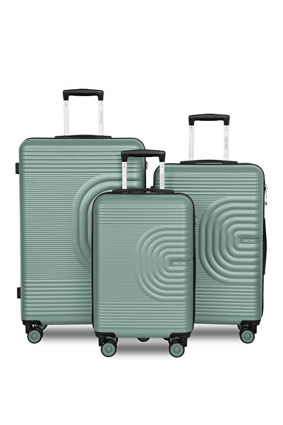 PARAJOHN Para John Stratos 3-Piece PC Luggage Set – 8 Wheel 360° Spinner Hard...