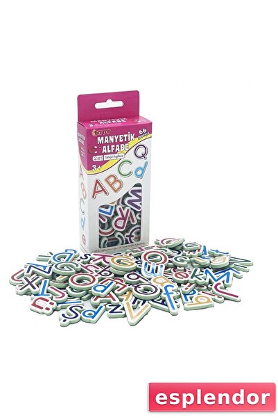 esplendor 2866 لعبة الأبجدية الإنجليزية المغناطيسية