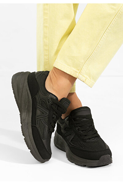 B T Shoes Γυναικεία αθλητικά παπούτσια Σιντόνια μαύρα