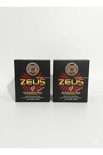 ZEUS ZEUSPLUS EPİMEDİUM 240 GR Enerji Macunu Bitkisel Karışım Erkek Destek Ge...