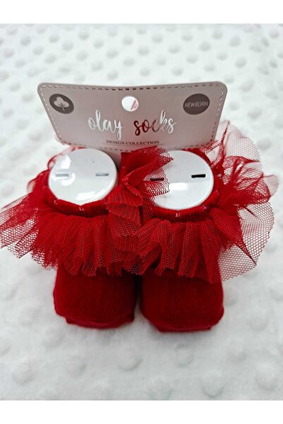 BERKAY Berkaysundan Newborn Cotton Pack of Tulle Baby Socks