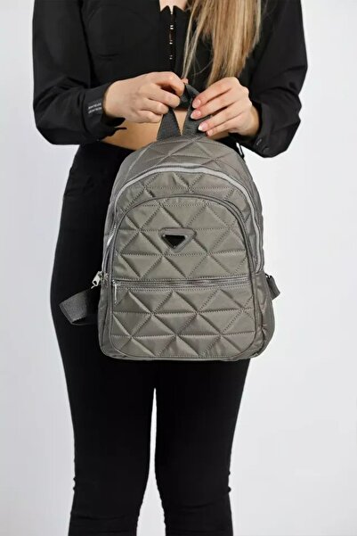 SA-EF Pack of Quilted Women's Backpack Logo Casual Stylish