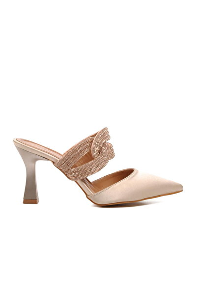 Aspor Beige Skin Sabeige Skin Women's Evening Dress Shoes