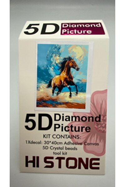 DUCK HOBY 30X40 Beaded Stone Mosaic Diamond Tapestry Board Table Painting Pic...