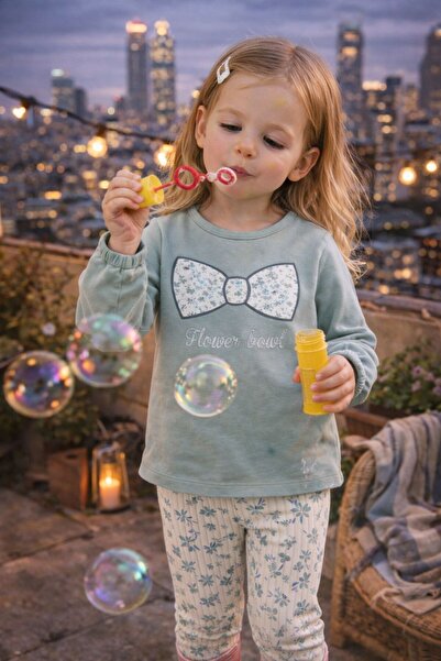 GMG Baby Girl Child 2-Thread Transitional Corded Fabric Leggings Blouse 2-Pie...