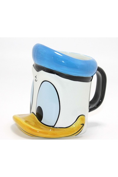 Store Donald Duck Tasarımlı Porselen Kupa Bardak Sevimli Karakter Koleksiyon