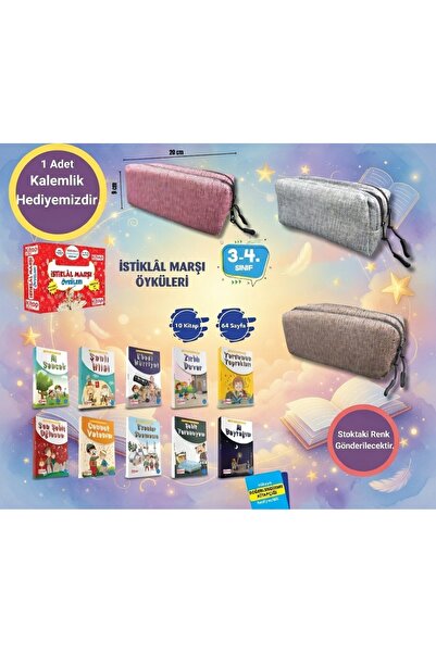Artı Eğitim Yayınları İSTİKLAL MARŞI ÖYKÜLERİ - Kalemlik Hediyeli ( 1 Adet )