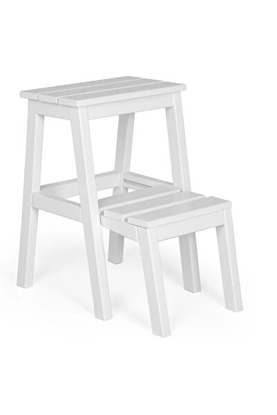 LUNAR Ahşap Merdiven Tabure