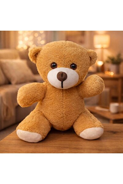 BEST PARTİ Brown Plush Teddy Bears 25 cm - Special Days for Lovers