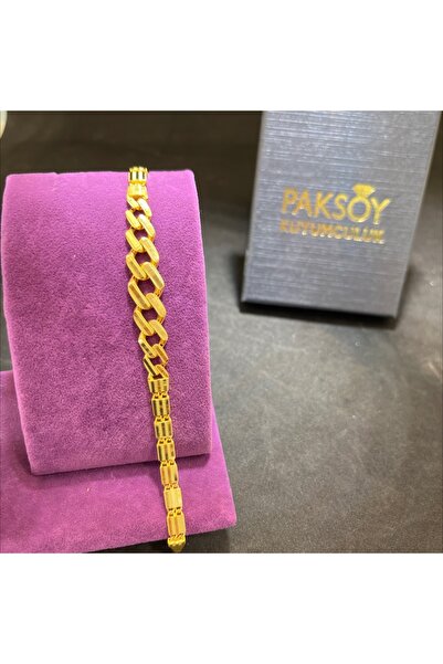 paksoy kuyumculuk 22 Ayar Altın Bileklik Modern Tasarım 11.19gr 19 cm Hediye ...